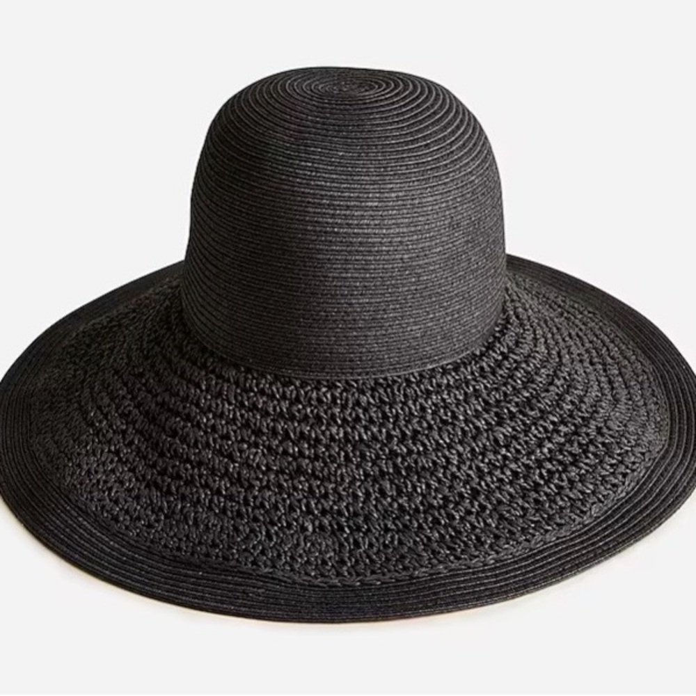 J.Crew Textured Summer Straw Hat